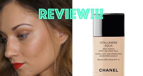 chanel foundation review youtube